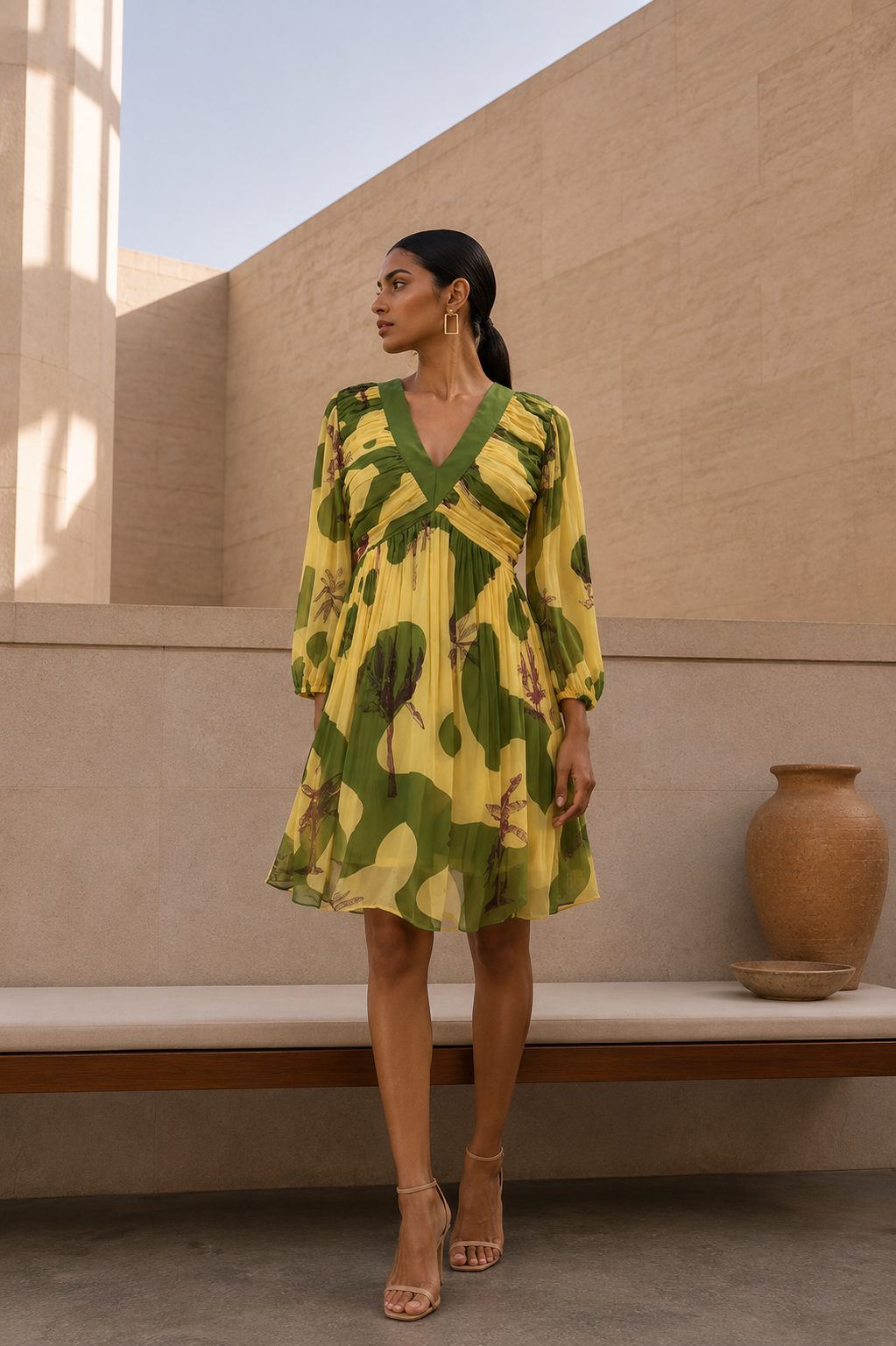 Citrus Fable Mini Dress