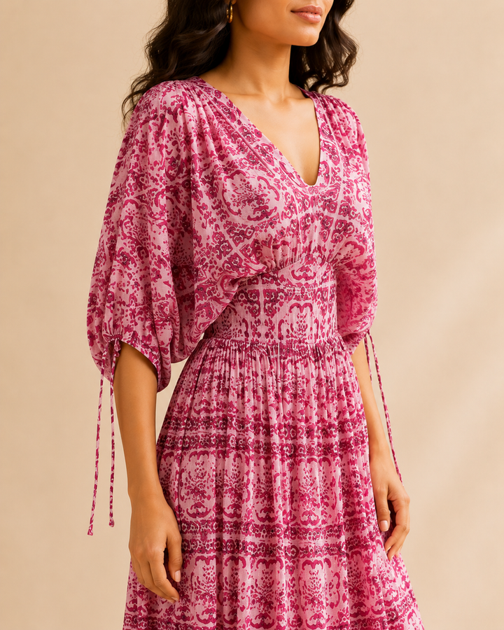 Rose Waltz Maxi Dress