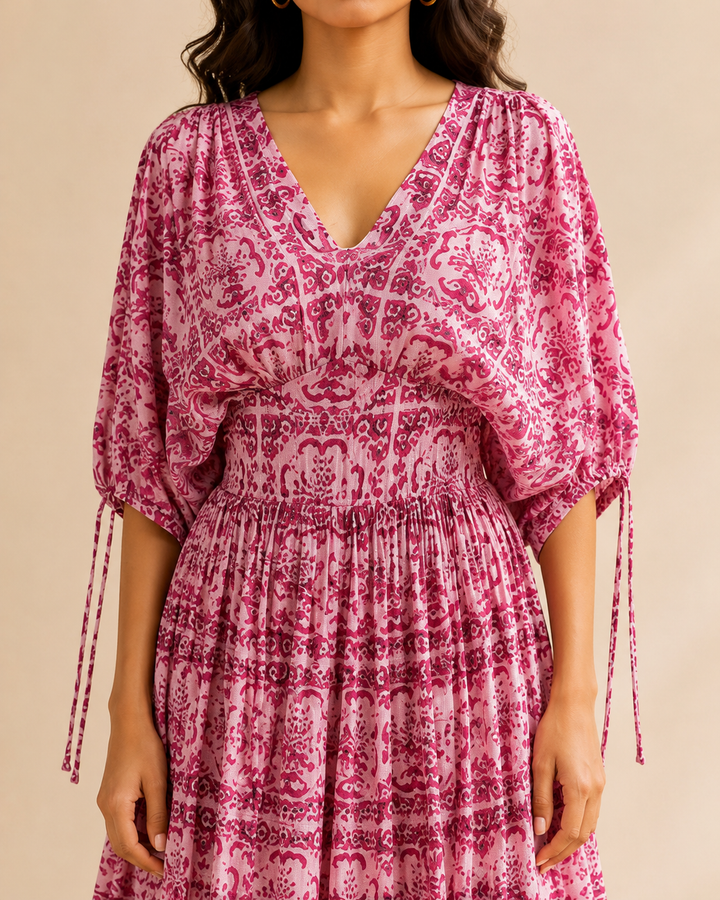 Rose Waltz Maxi Dress