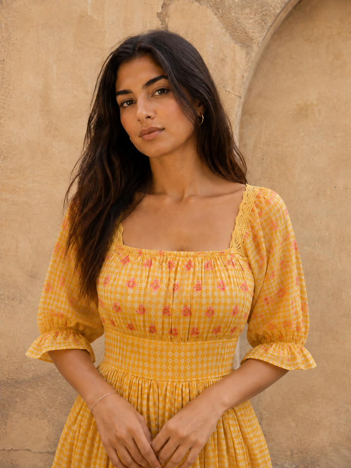 Amber Waltz Mini Dress