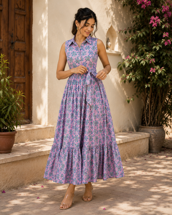 Orchid Lumière Maxi Dress