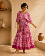 Rose Waltz Maxi Dress