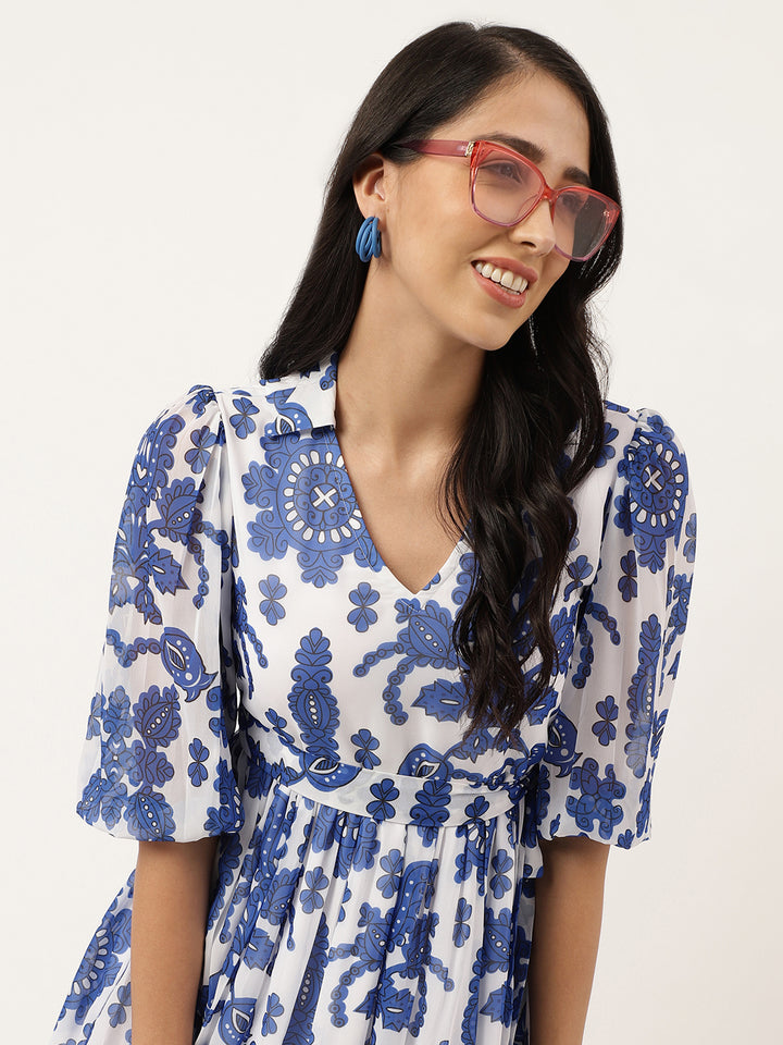 Dusty Blue Maxi Dress