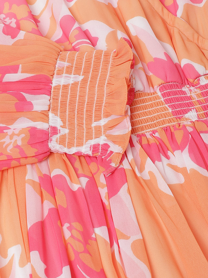 Atomic Tangerine Maxi Dress