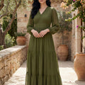 Olive Grace Maxi Dress