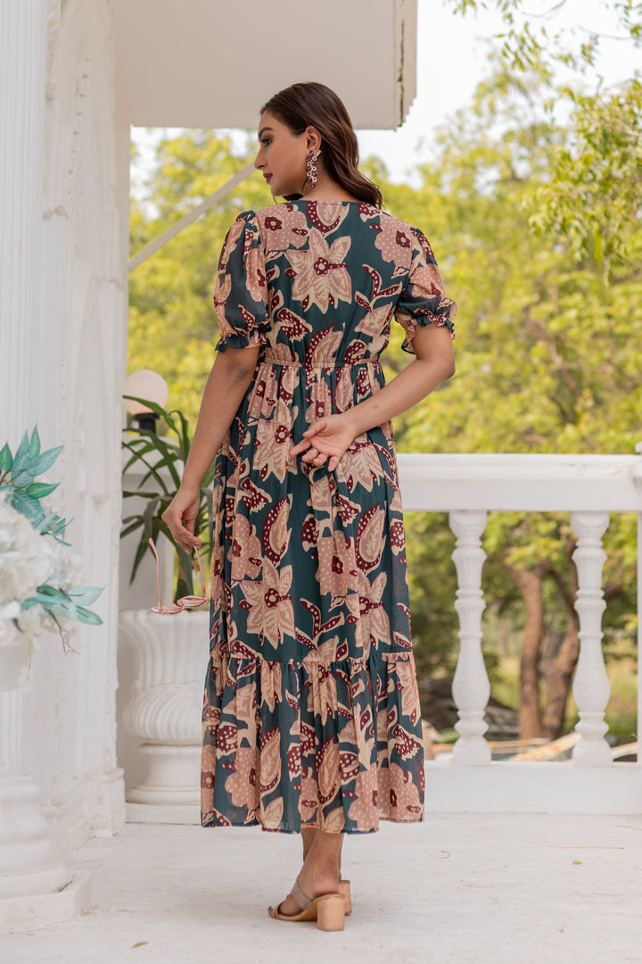 Rustic Charm Maxi Dress