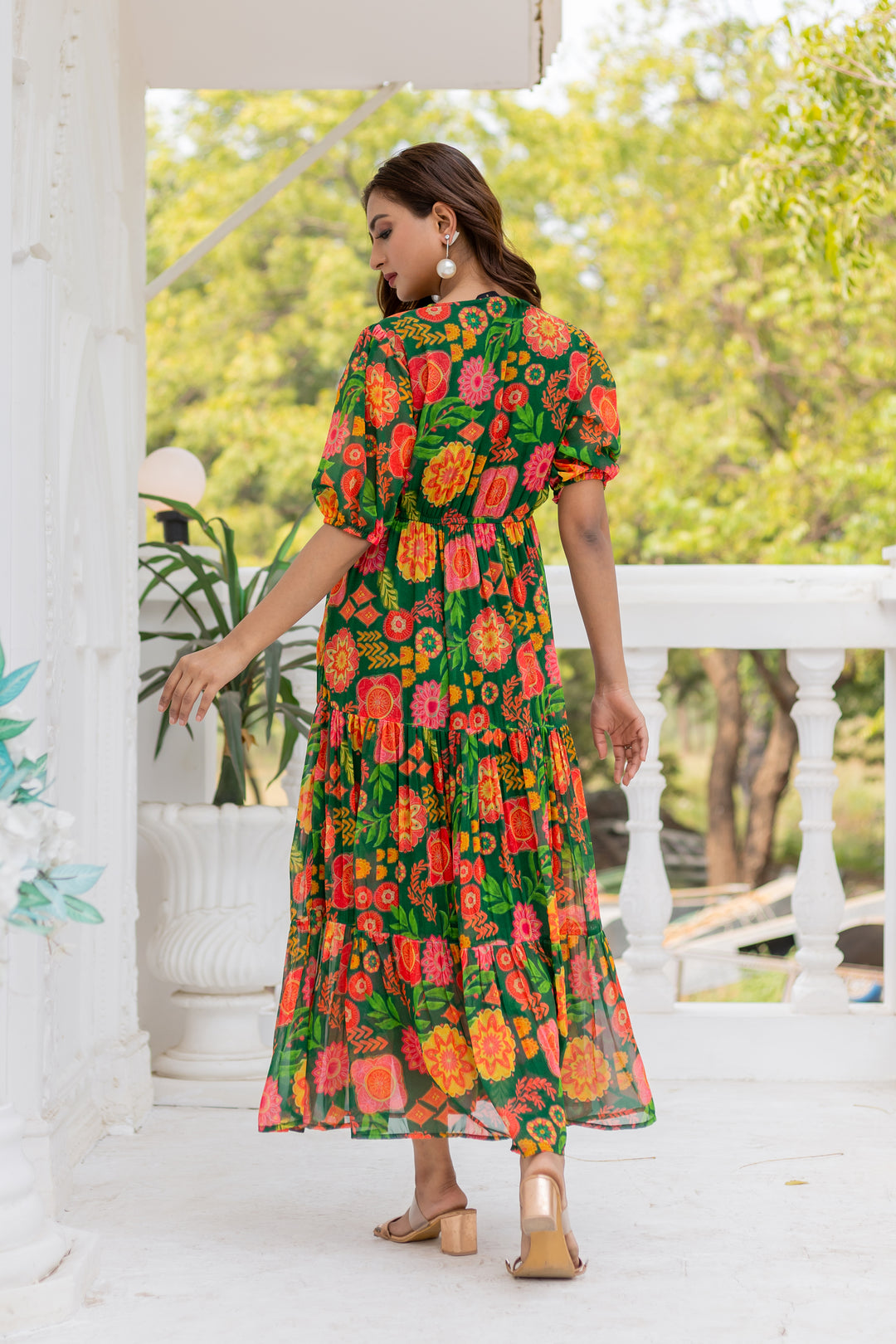 Garden Breeze Maxi Dress