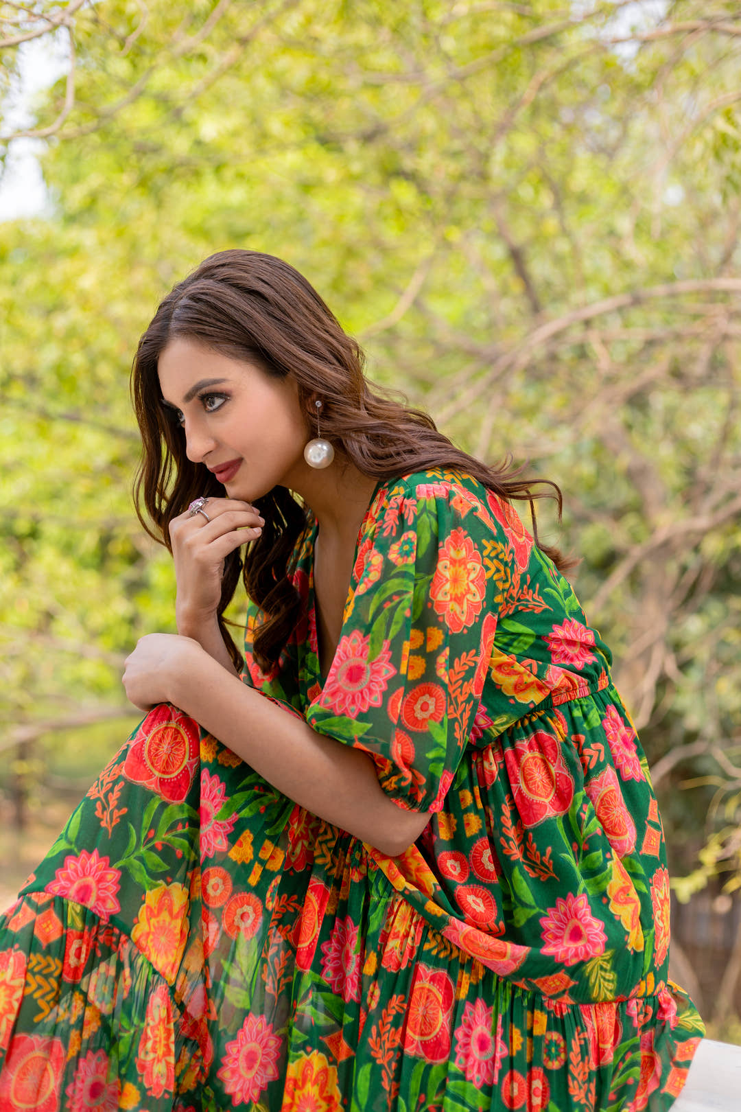 Garden Breeze Maxi Dress