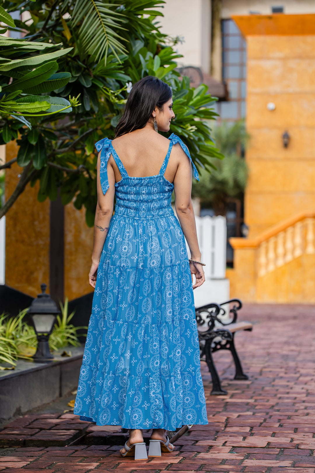 Blue Belliza Maxi Dress