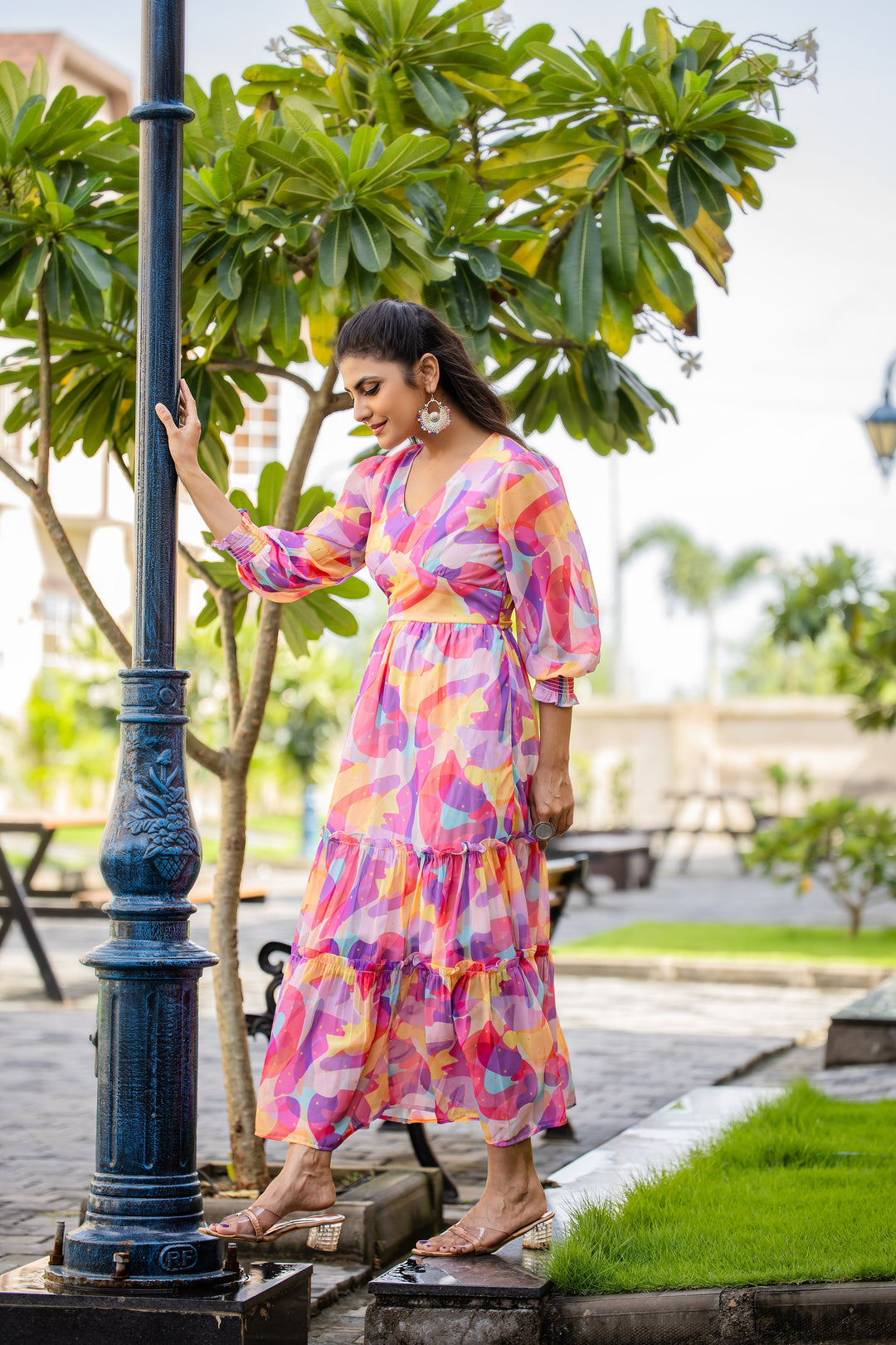 Colorwave Dream Maxi Dress