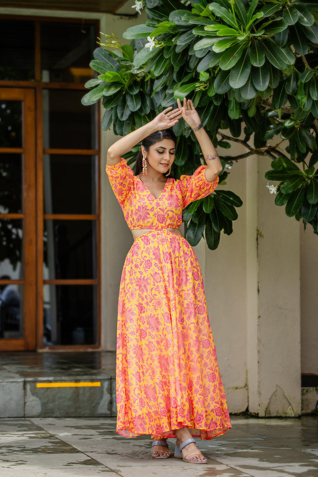 Peachy Breezy Maxi Dress