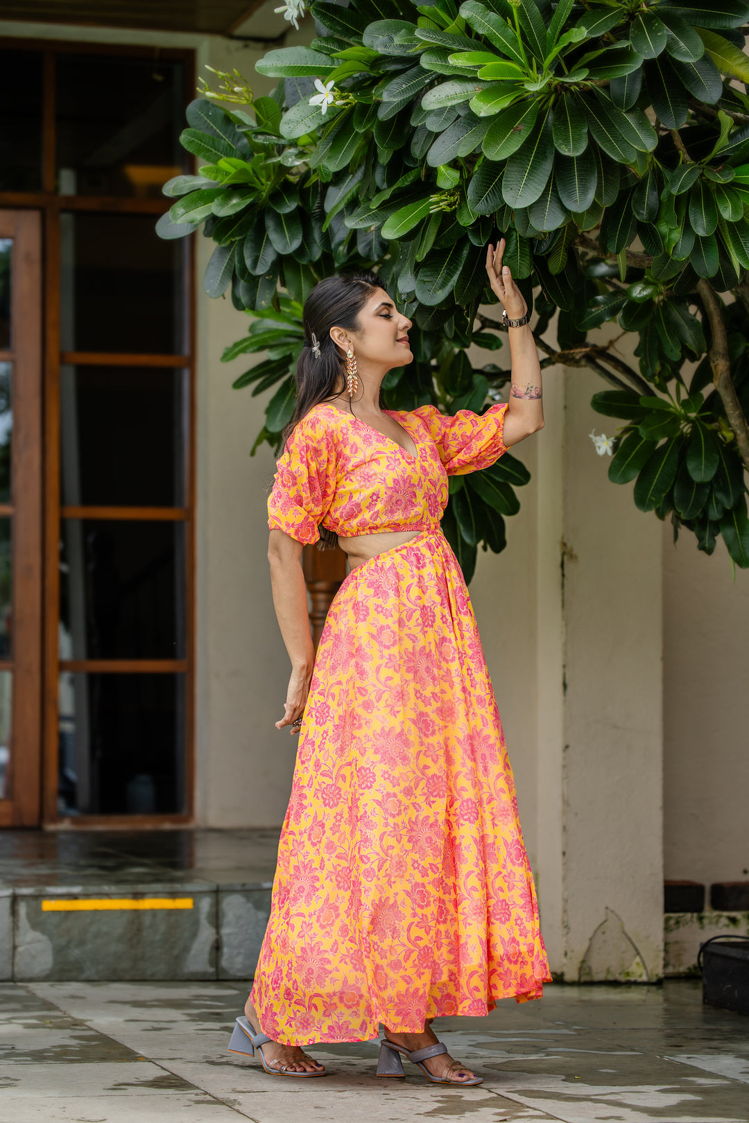 Peachy Breezy Maxi Dress