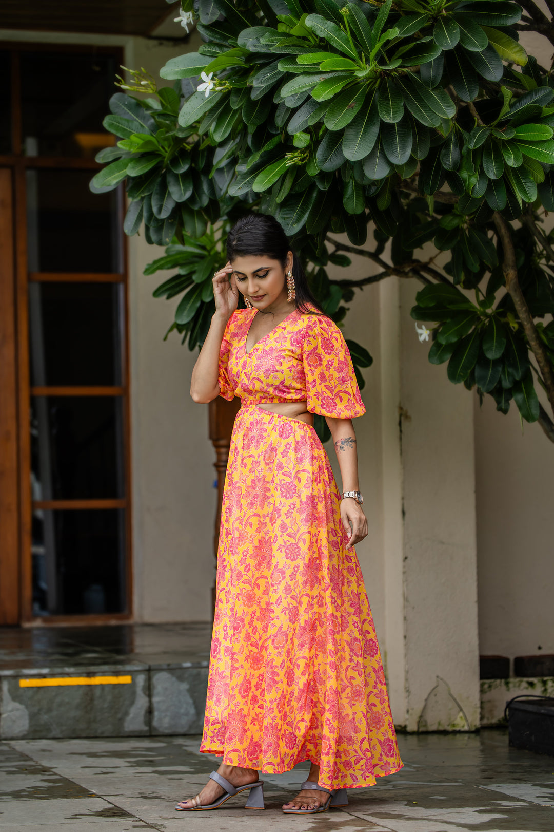 Peachy Breezy Maxi Dress