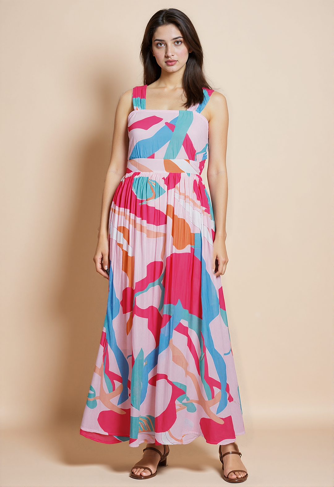 Splashy Flash Maxi Dress