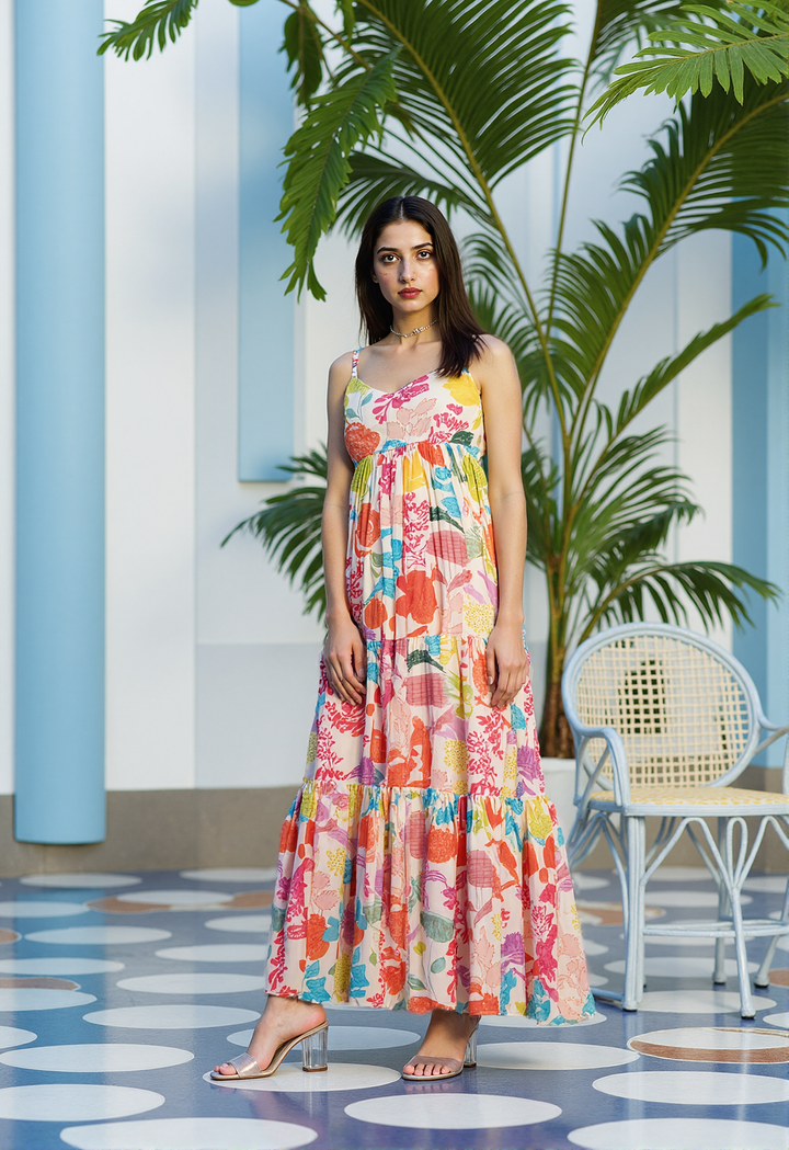 Floral Fiesta Maxi dress