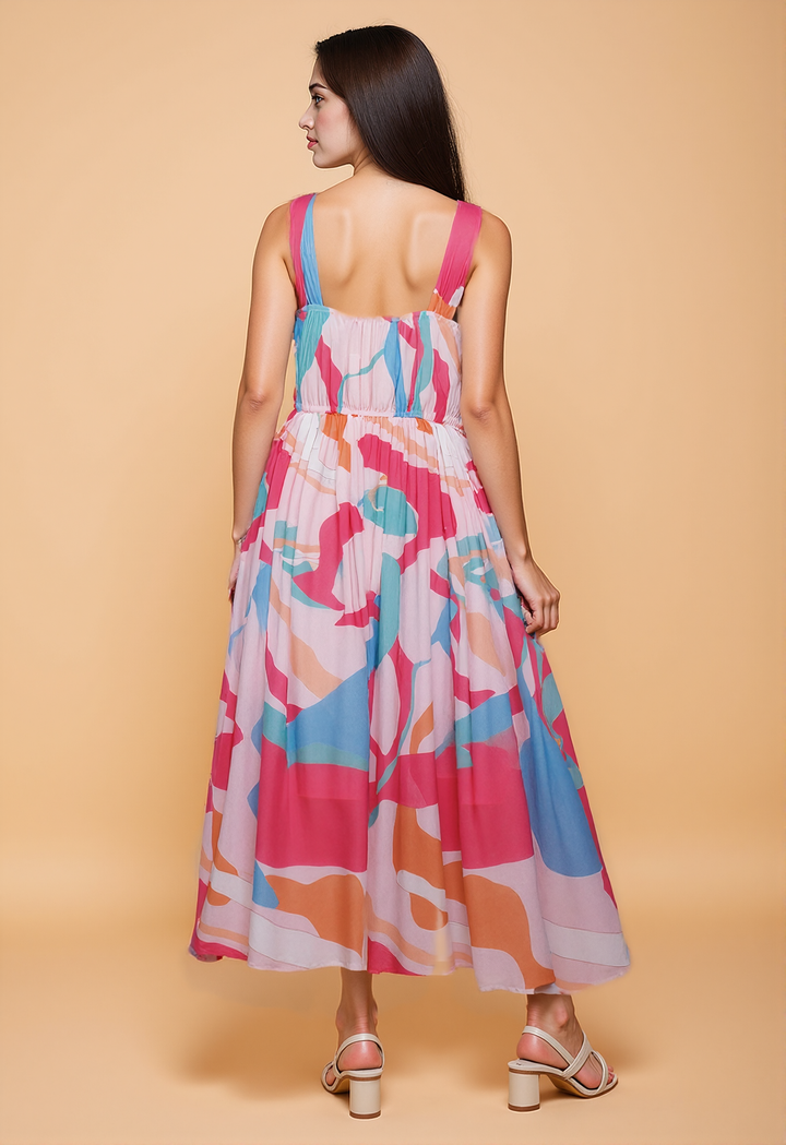 Splashy Flash Maxi Dress