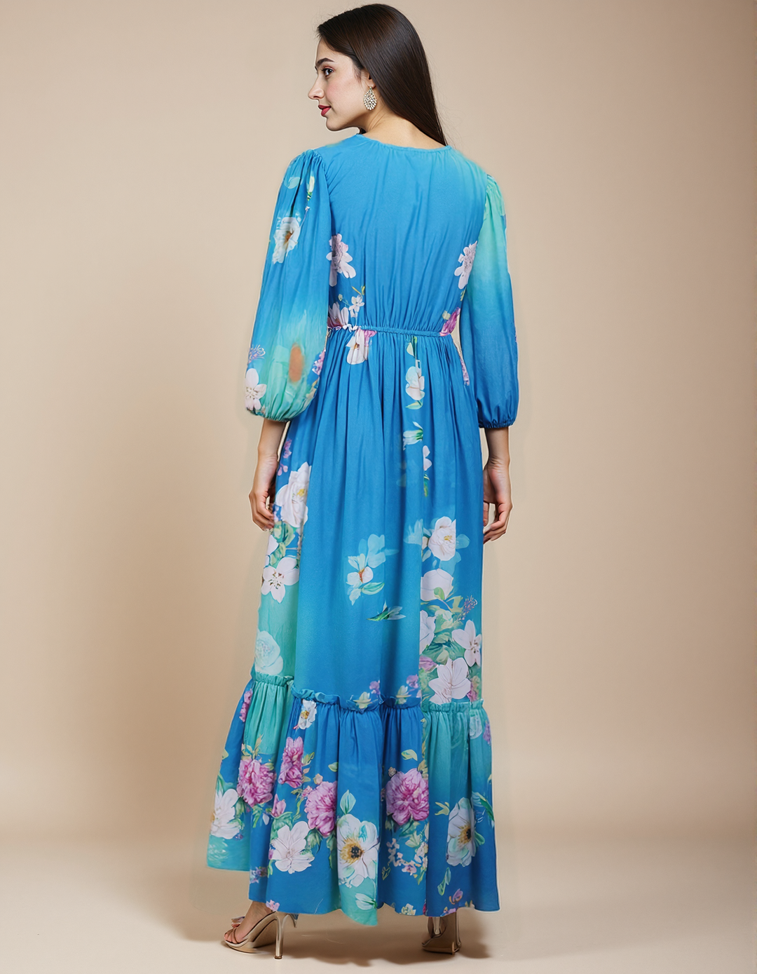 Seaside Serenity Maxi Dress