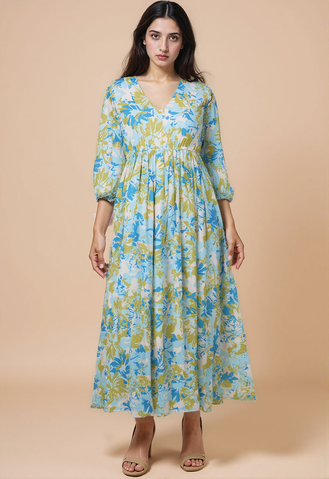 Willow Wave Maxi Dress