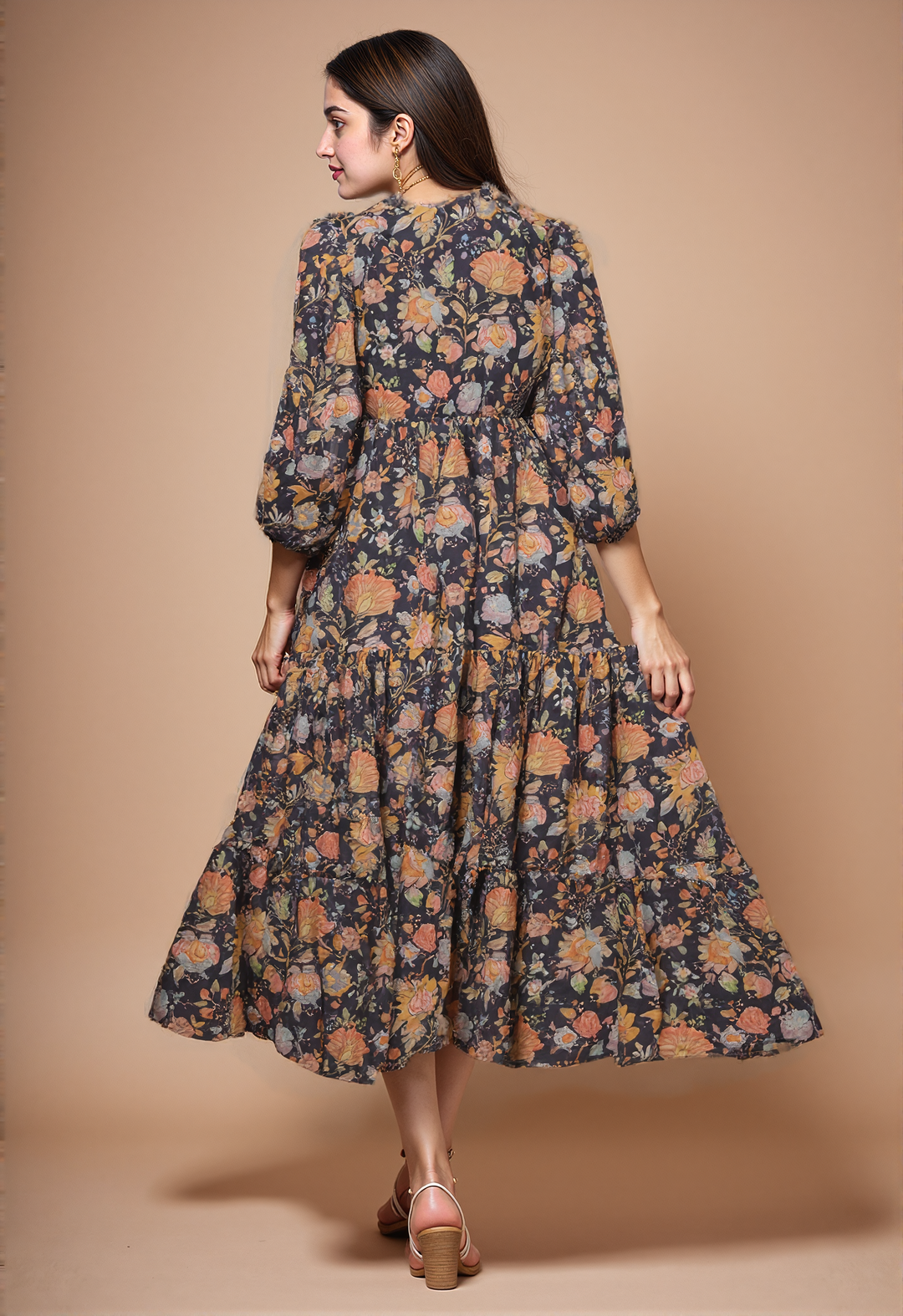 Deep Dream Flow Maxi Dress