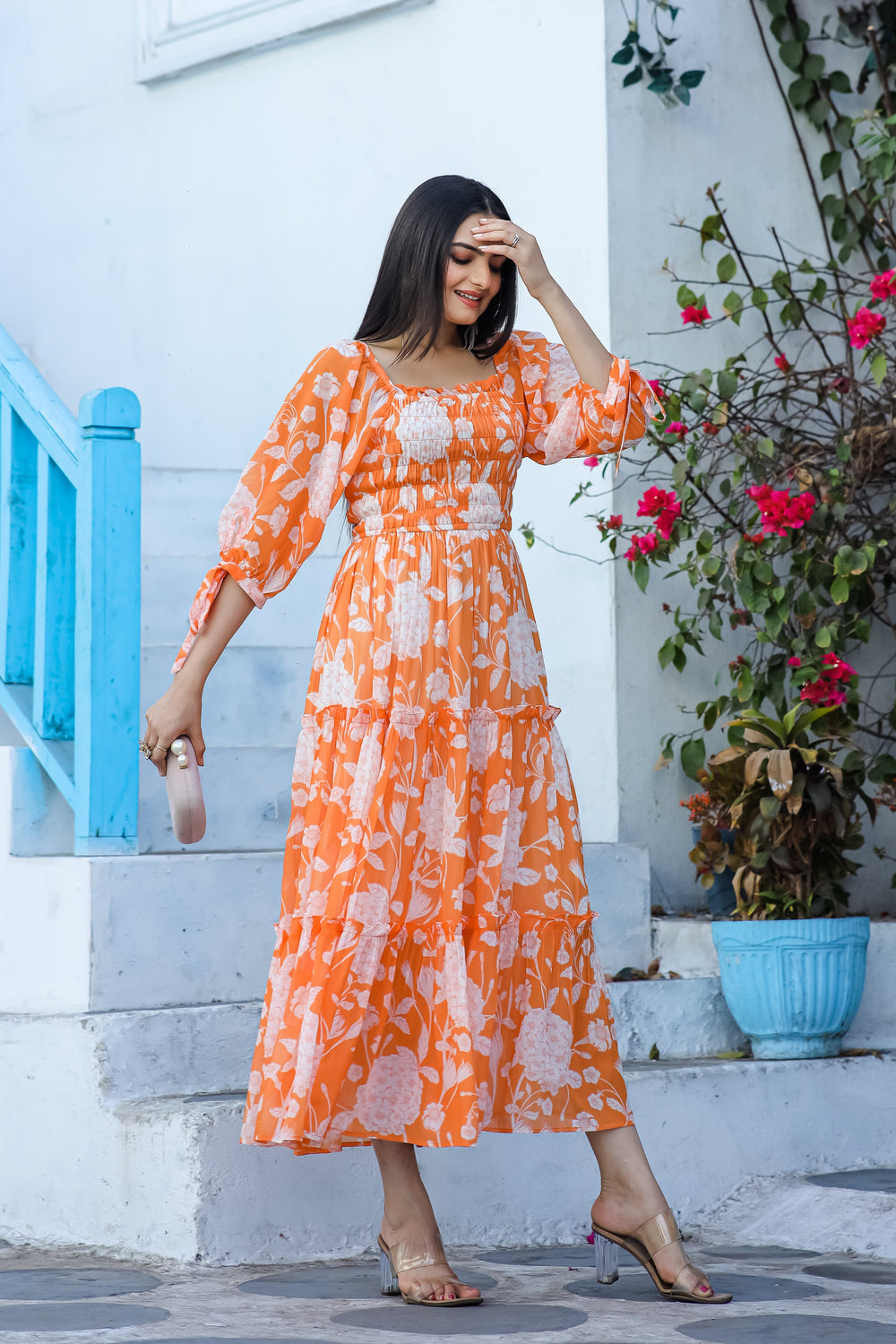 Amore Arancione Maxi Dress - Masakali.Co®