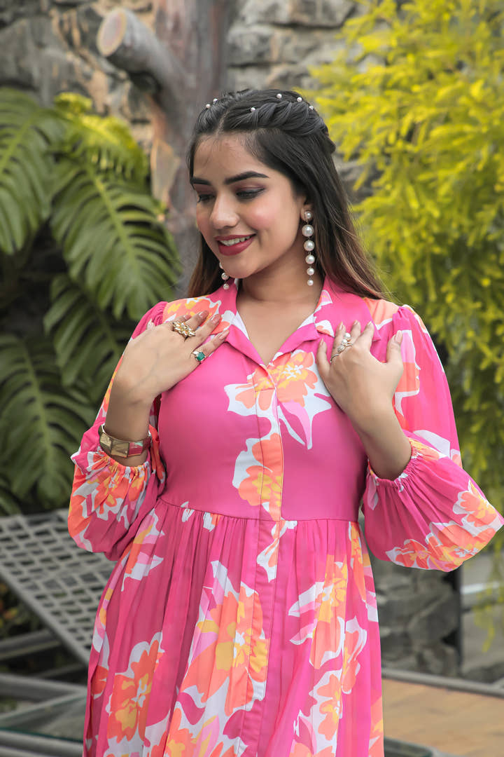 Bashful Pink Maxi Dress - Masakali.Co®