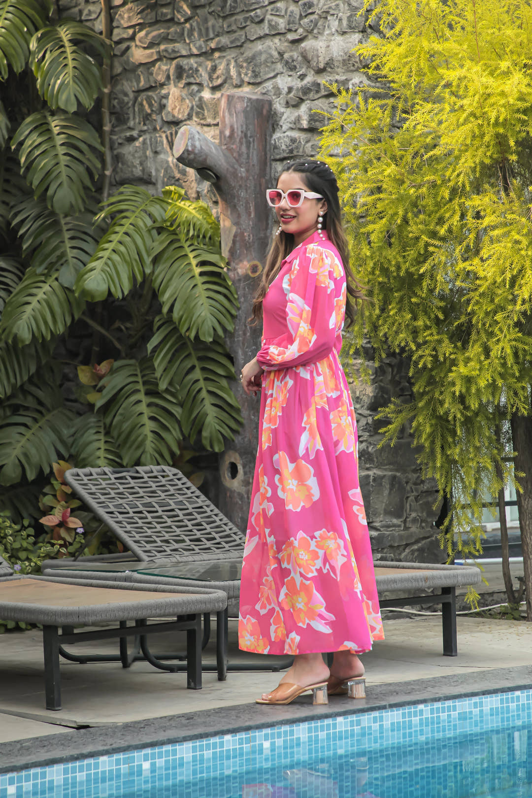 Bashful Pink Maxi Dress - Masakali.Co®