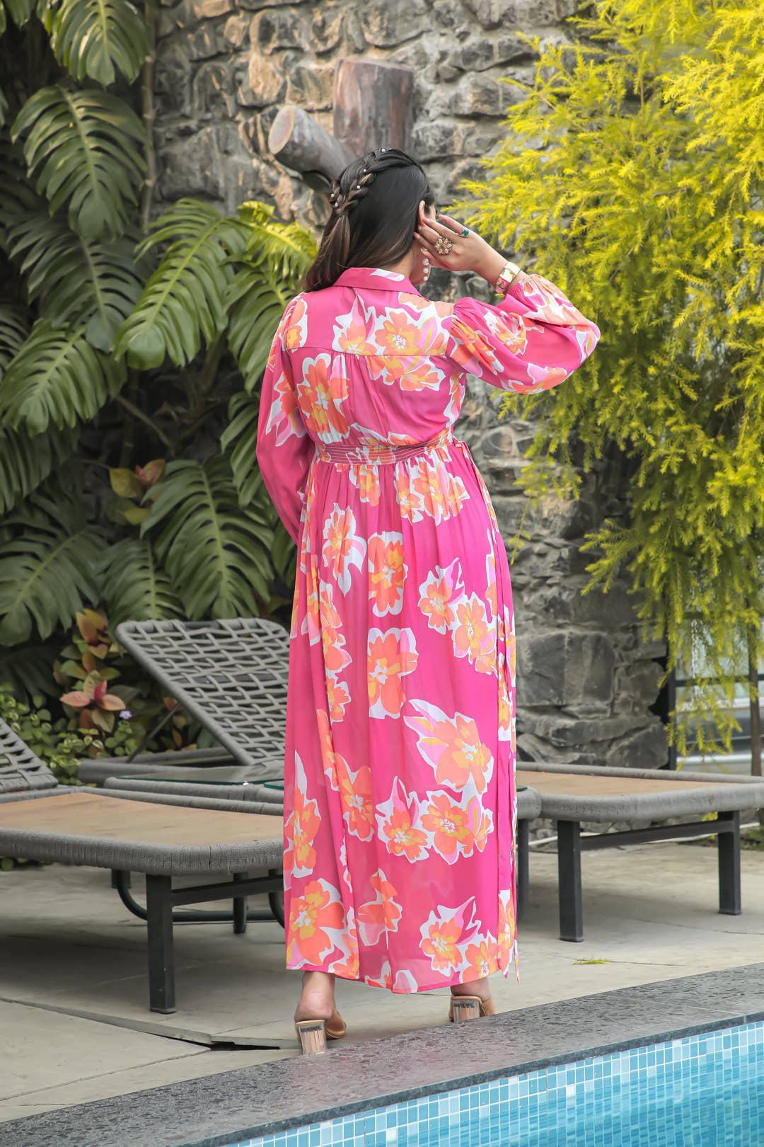 Bashful Pink Maxi Dress - Masakali.Co®