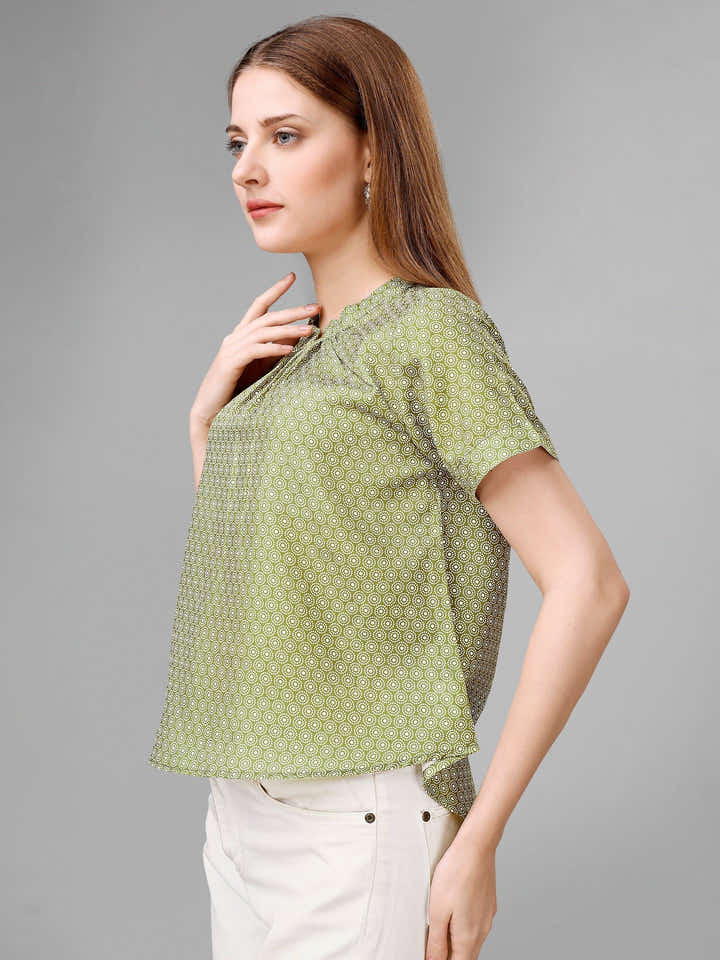 Citron Green Womens Top - Masakali.Co®