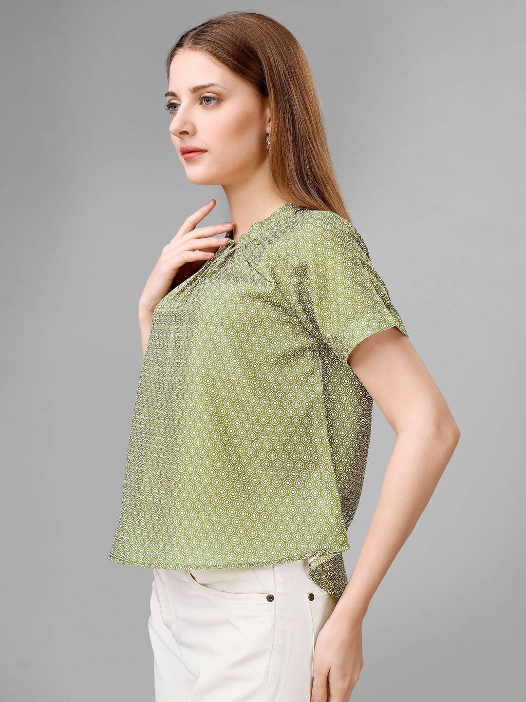 Citron Green Womens Top - Masakali.Co®