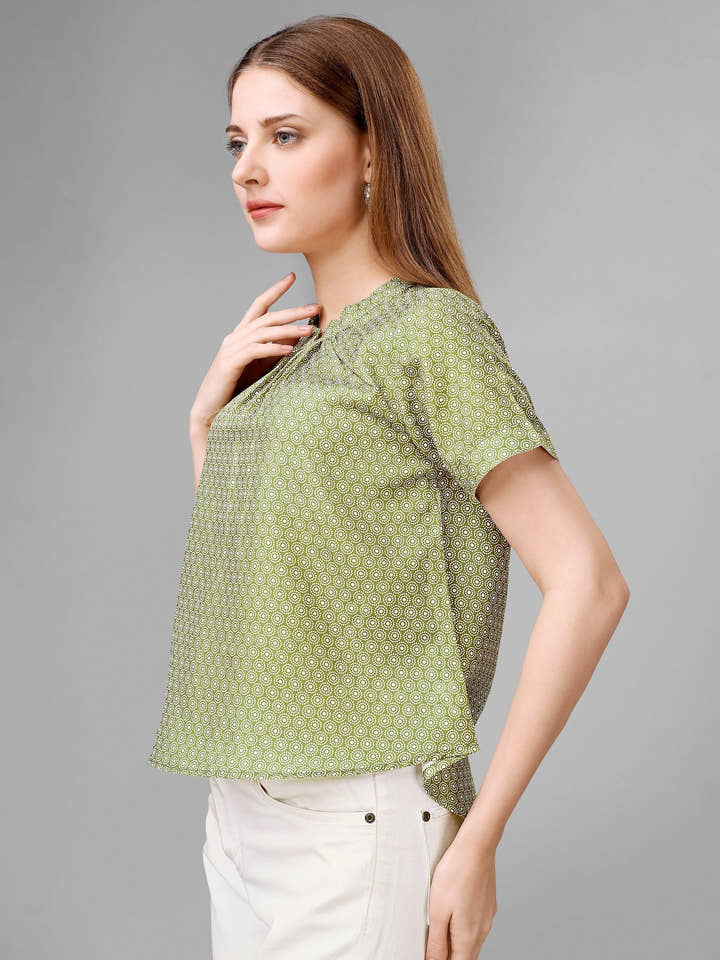 Citron Green Womens Top - Masakali.Co®