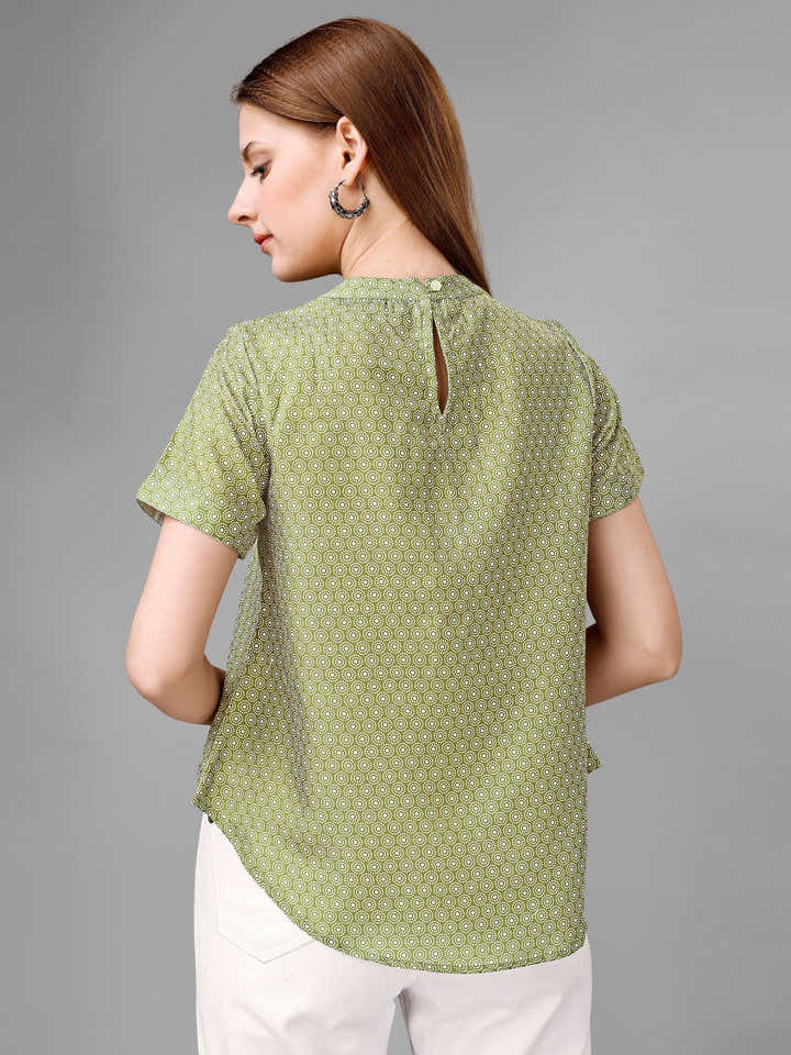 Citron Green Womens Top - Masakali.Co®