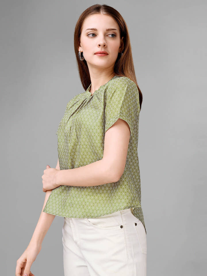 Citron Green Womens Top - Masakali.Co®