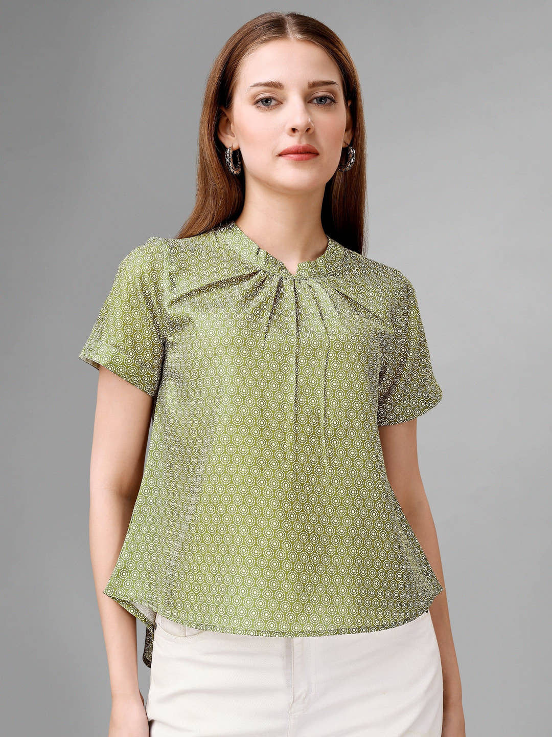 Citron Green Womens Top - Masakali.Co®