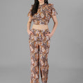 Co-Ords for Women Brown Colour.