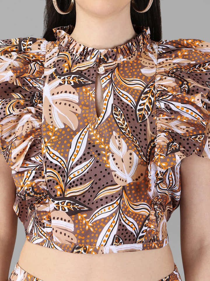 Co-Ords for Women Brown Colour. - Masakali.Co®