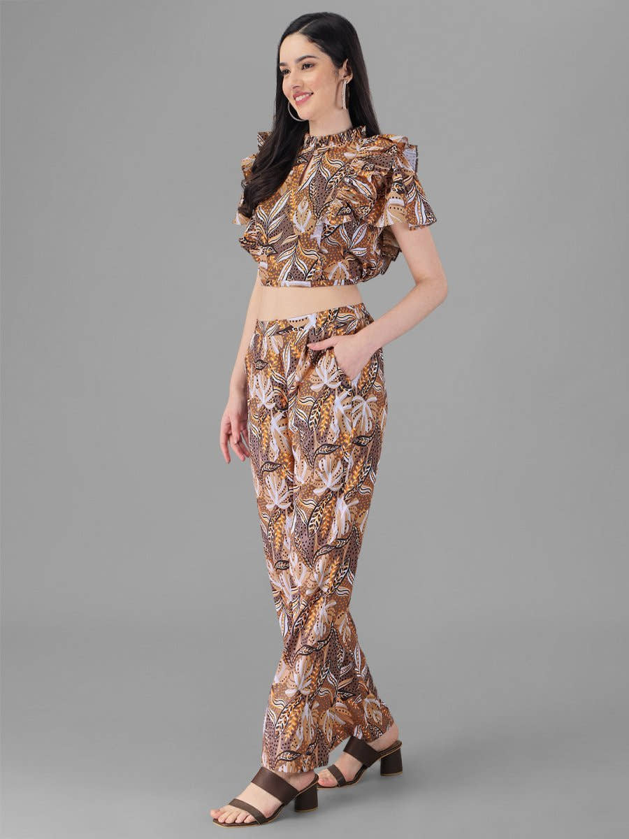 Co-Ords for Women Brown Colour. - Masakali.Co®
