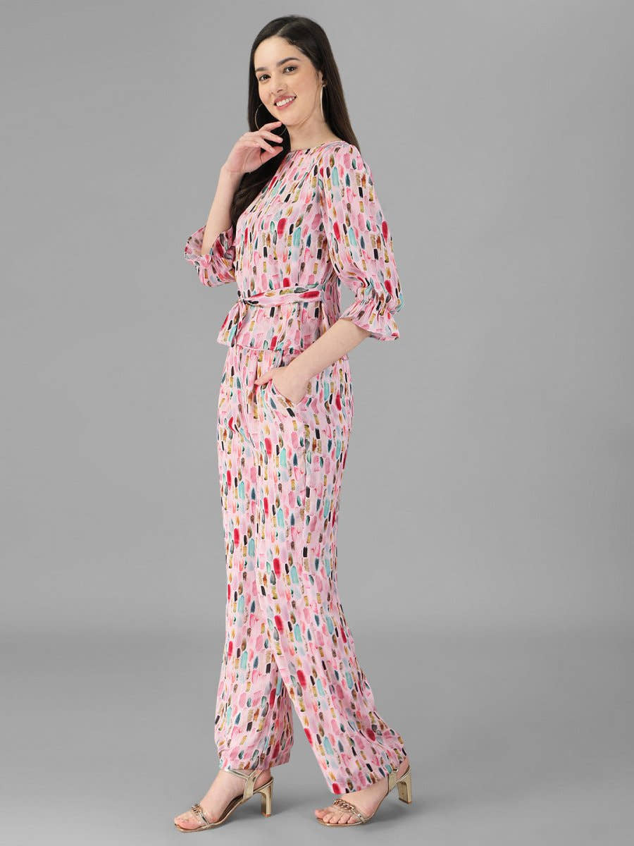 Co-Ords for Women Pink Colour. - Masakali.Co®