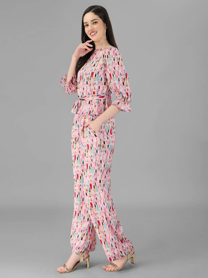 Co-Ords for Women Pink Colour. - Masakali.Co®