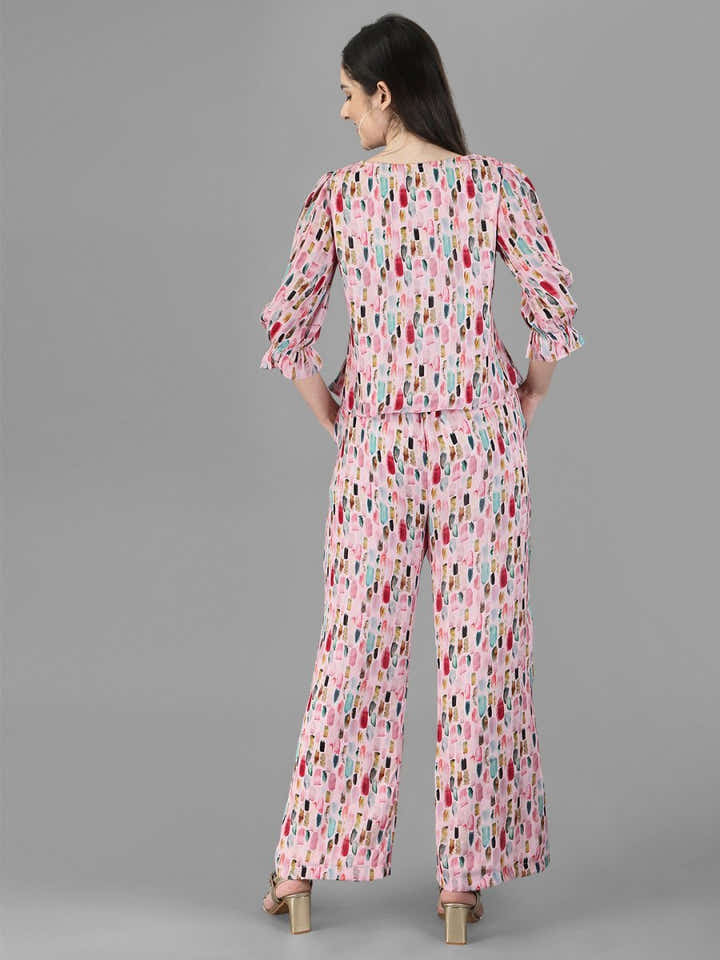 Co-Ords for Women Pink Colour. - Masakali.Co®