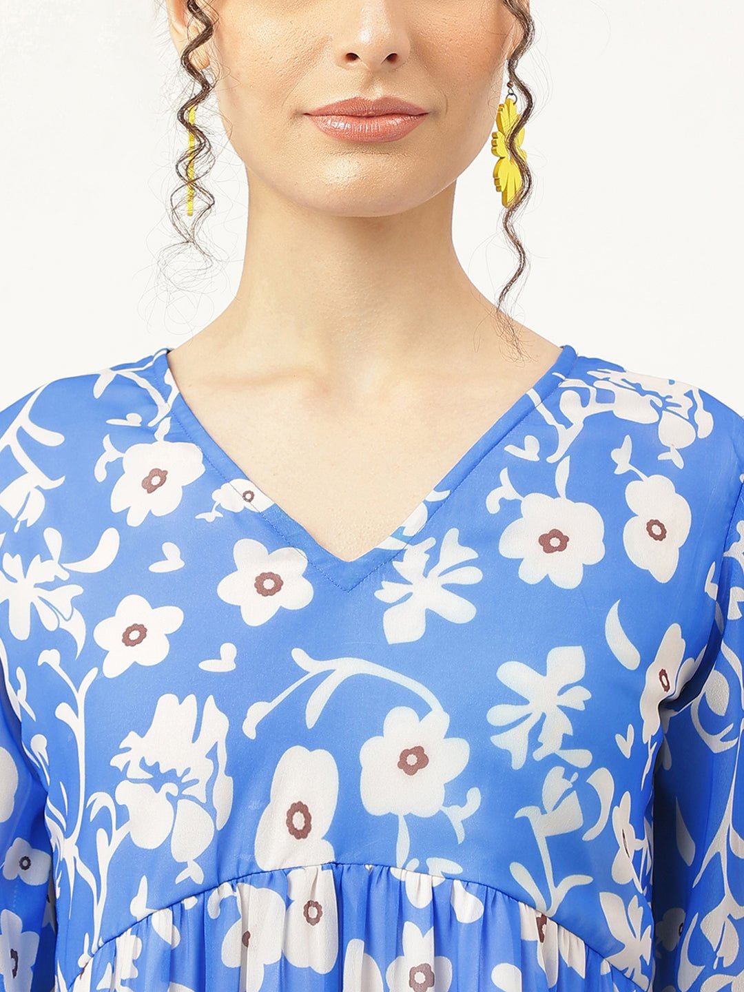 Cornflower Blue Women's Dress - Masakali.Co®