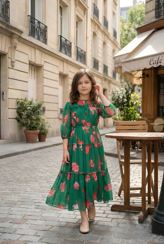 Spruce Bruce Baby Girl Maxi