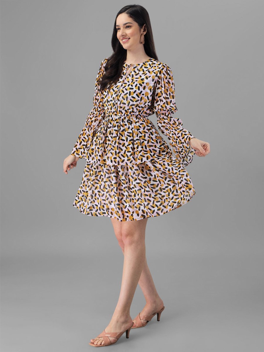 dresses for Women western wear animal print - Masakali.Co®