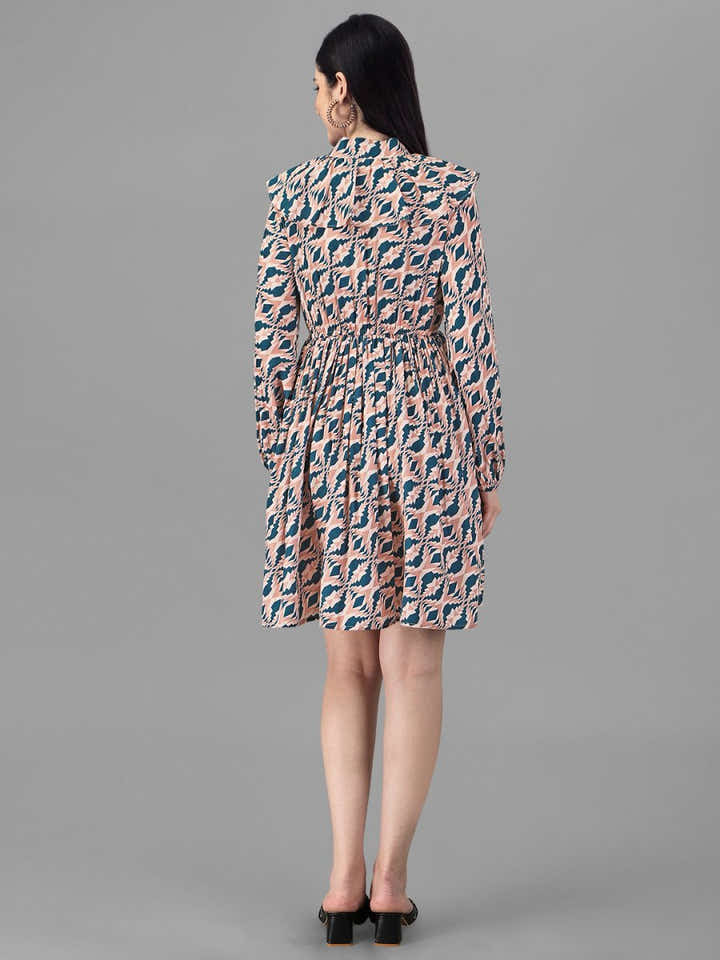 dresses for Women western wear Beige Dress - Masakali.Co®