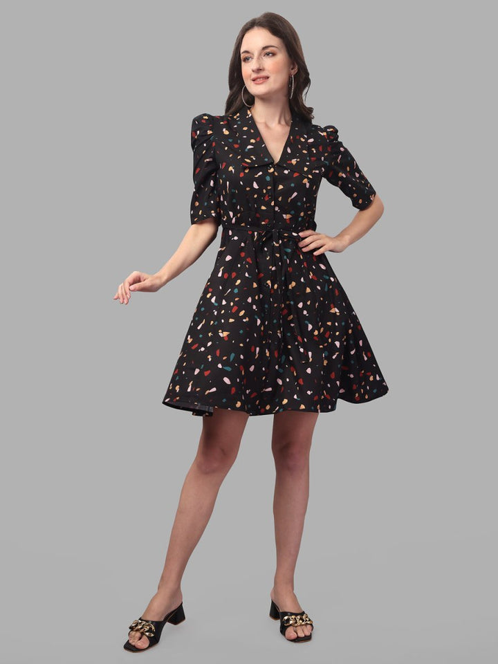 dresses for Women western wear Black - Masakali.Co®