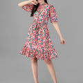 dresses for Women western wear Dark Peach Dress