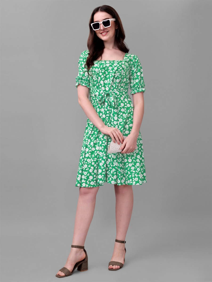 dresses for Women western wear floral - Masakali.Co®
