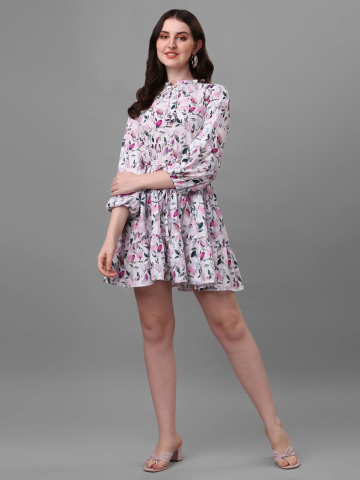 dresses for Women western wear floral - Masakali.Co®