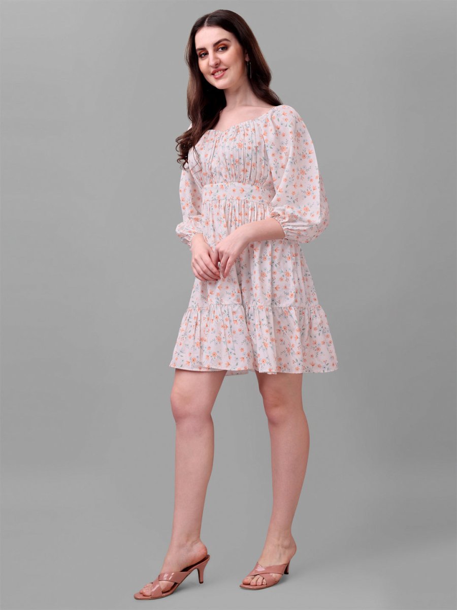 dresses for Women western wear floral - Masakali.Co®