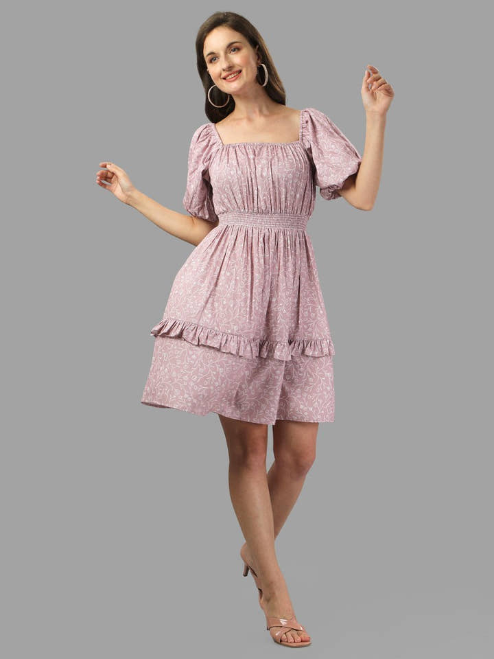 dresses for Women western wear floral - Masakali.Co®