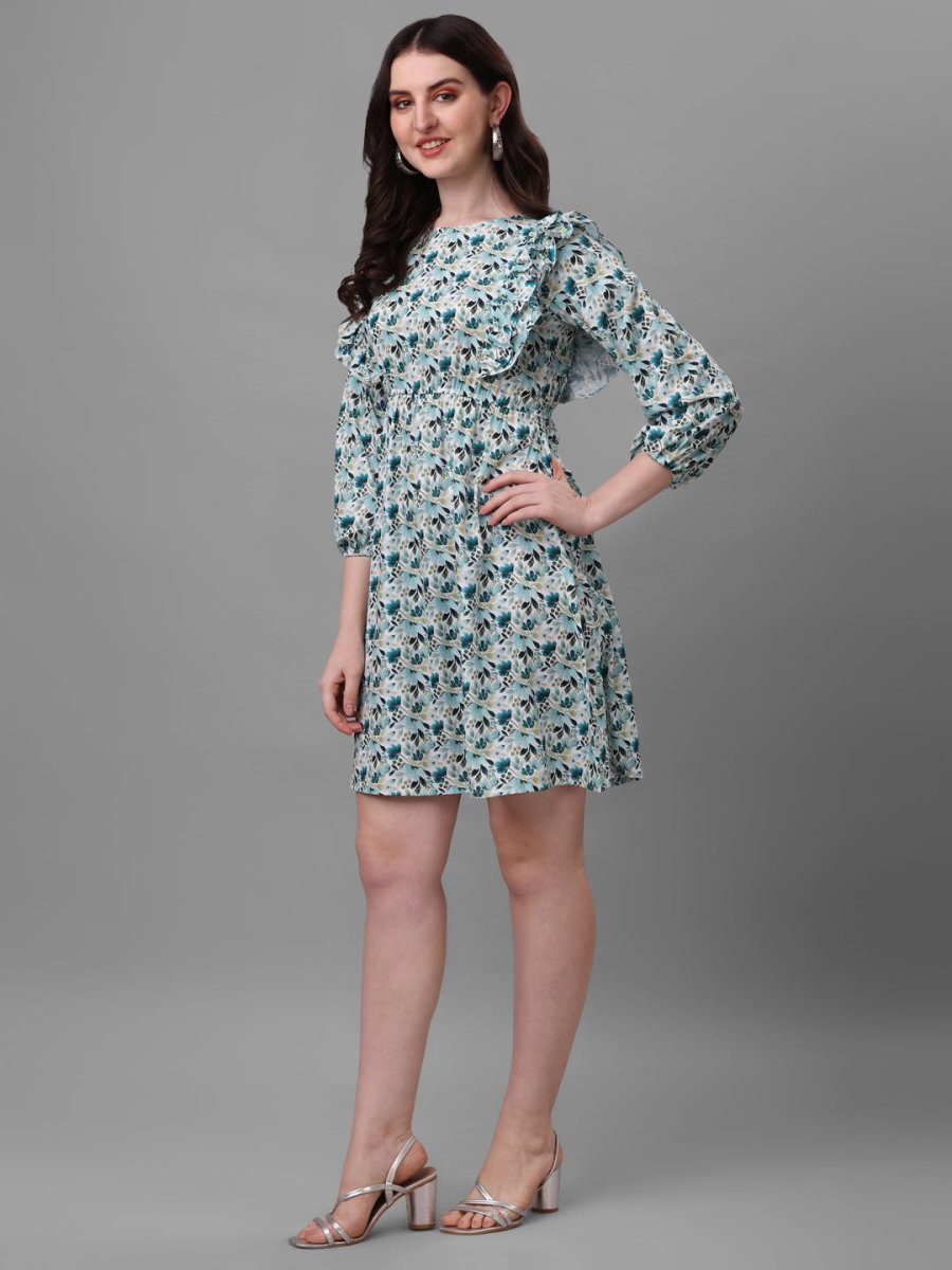 dresses for Women western wear floral - Masakali.Co®